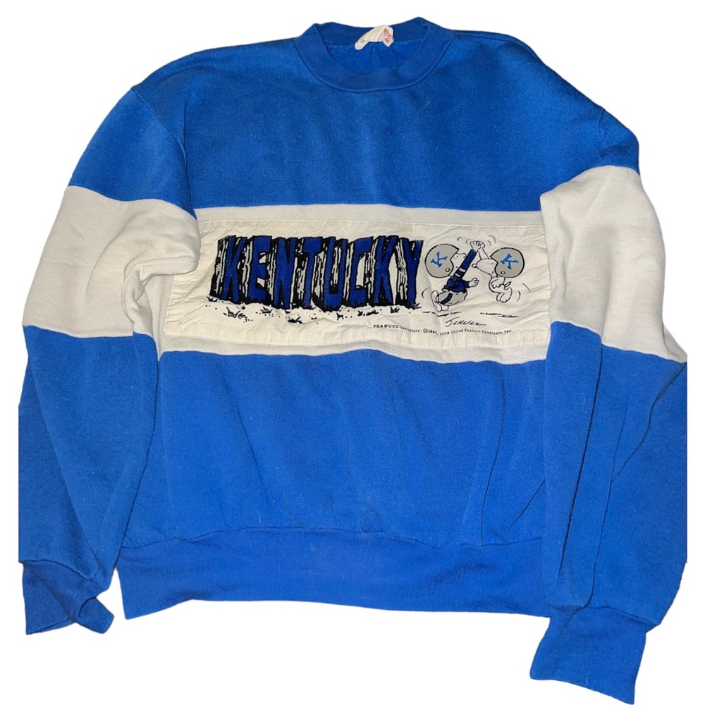 Nutmeg Kentucky Vintage 90s Sweatshirt Featuring The Peanuts